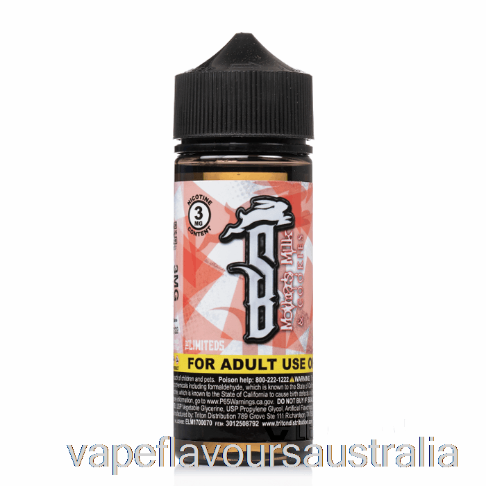Vape Australia Mothers Milk and Cookies - Suicide Bunny - 120mL 0mg